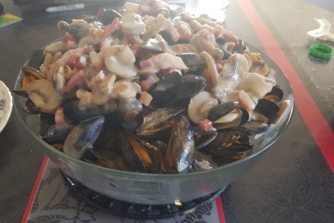 Cliquez pour zoomer ! Moules à la forestière Thermomix par pascal_26