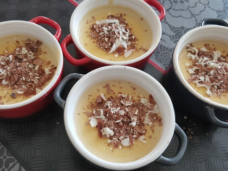 Cliquez pour zoomer ! Crème dessert au chocolat blanc Thermomix par pascal_26