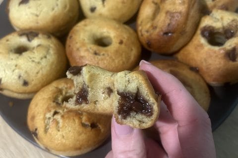 Cliquez pour zoomer ! Cake banane et pépites de chocolat Thermomix par dessdrey