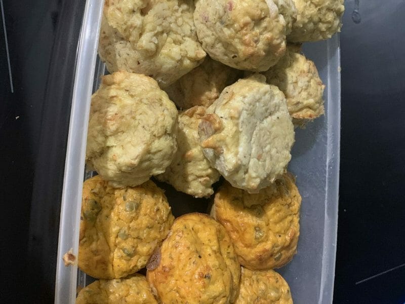 Cliquez pour zoomer ! Bouchées courgettes mozzarella Thermomix par dessdrey