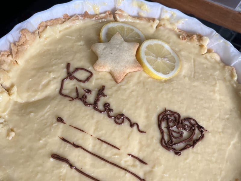 Cliquez pour zoomer ! Tarte au citron Thermomix par dessdrey