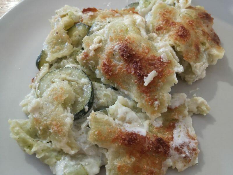 Cliquez pour zoomer ! Gratin de ravioles aux courgettes Thermomix par cec_11