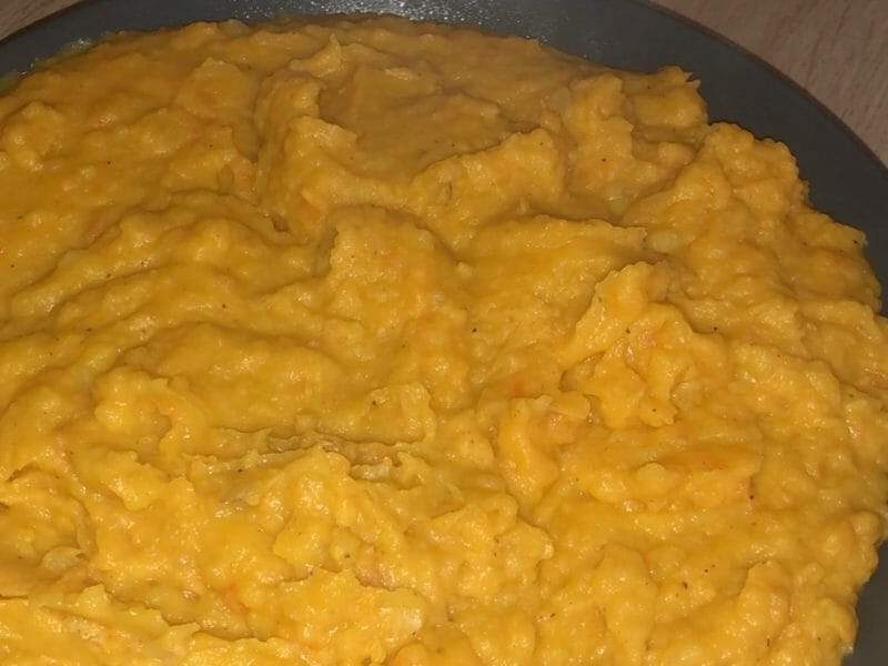 Cliquez pour zoomer ! Purée de patates douces au lait de coco Thermomix par mylohna