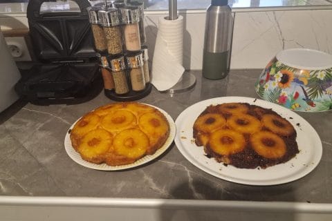 Cliquez pour zoomer ! Gâteau renversé à l’ananas Thermomix par maryne_15