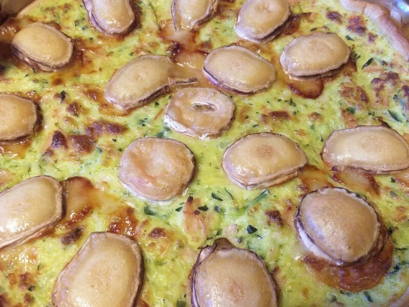 Cliquez pour zoomer ! Tarte courgette, jambon & chèvre Thermomix par stephanie1414