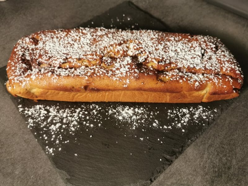 Cliquez pour zoomer ! Cake banane et pépites de chocolat Thermomix par audrey_412