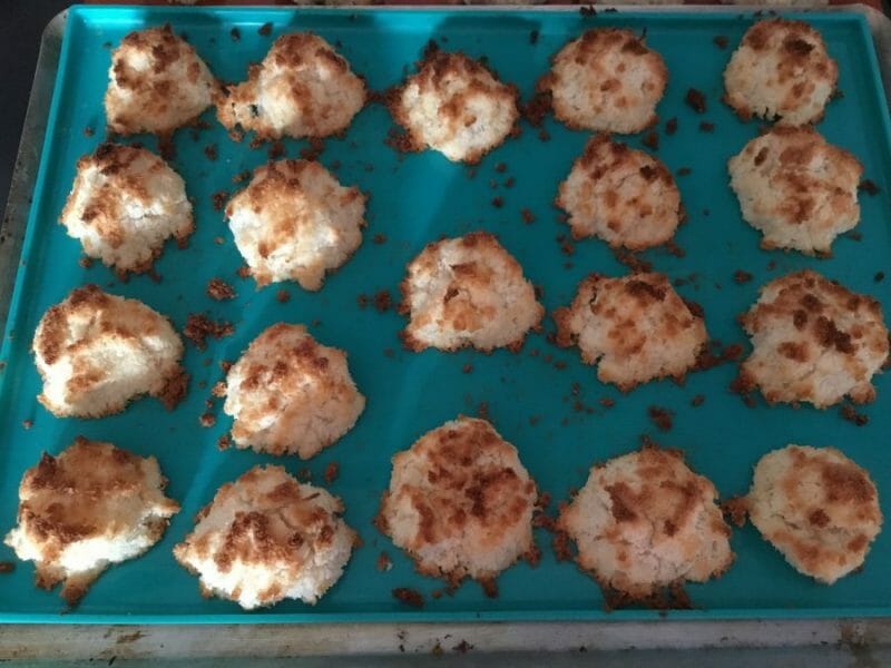 Cliquez pour zoomer ! Rocher coco (Congolais) Thermomix par Nessa35