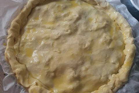 Cliquez pour zoomer ! Tourte au poulet et aux champignons Thermomix par Loody