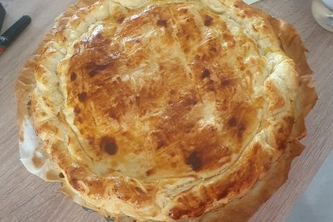 Cliquez pour zoomer ! Tourte au poulet et aux champignons Thermomix par Loody