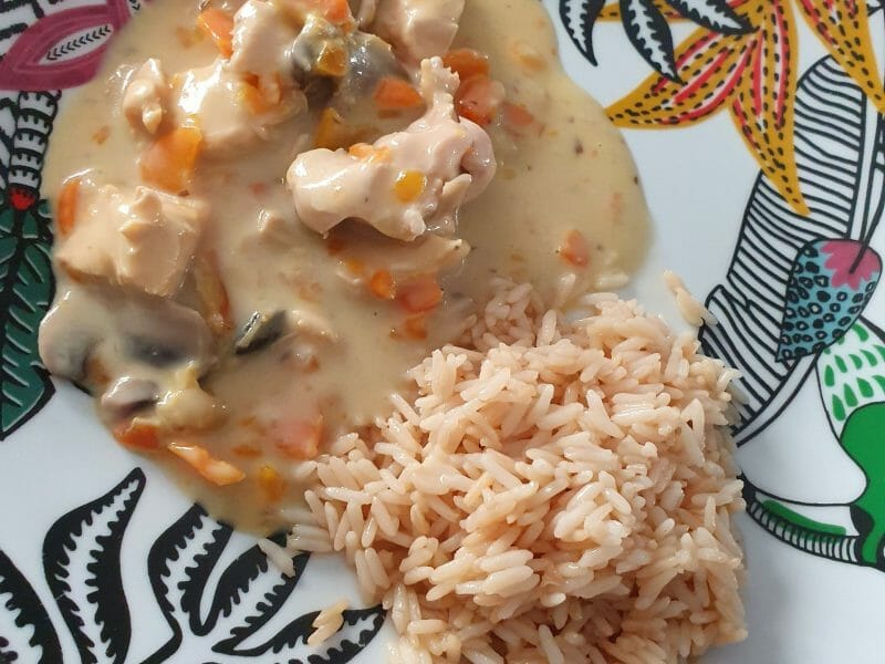Cliquez pour zoomer ! Blanquette de poulet Thermomix par Loody