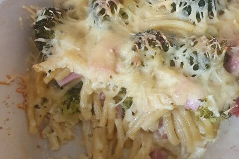 Cliquez pour zoomer ! Gratin de pâtes au brocoli Thermomix par Loody