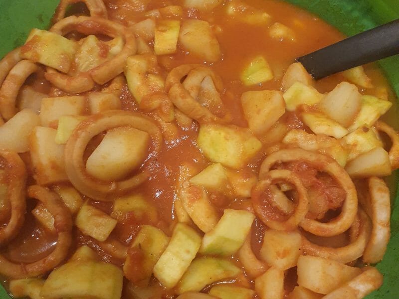 Cliquez pour zoomer ! Encornets à la provençale Thermomix par Loody