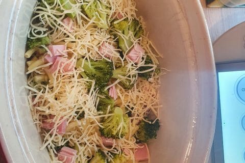 Cliquez pour zoomer ! Gratin de pâtes au brocoli Thermomix par Loody