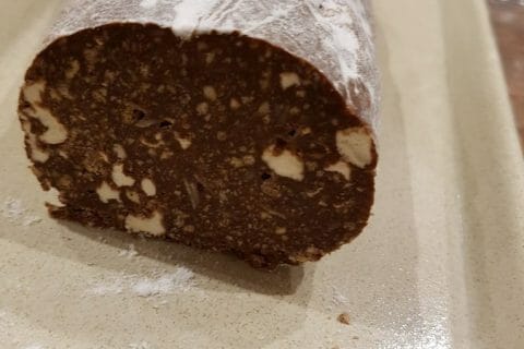 Cliquez pour zoomer ! Saucisson au chocolat Thermomix par chamalowen