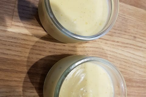 Cliquez pour zoomer ! Crème dessert au chocolat blanc au Thermomix