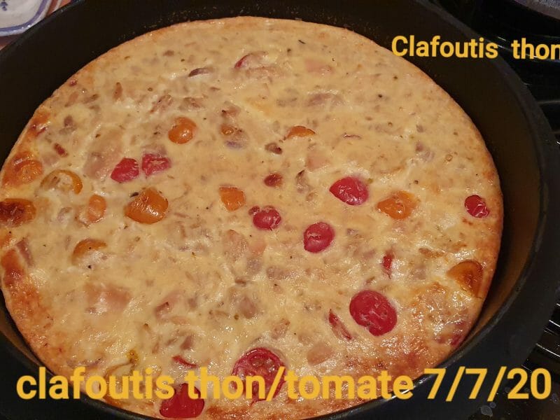 Cliquez pour zoomer ! Clafoutis de thon Thermomix par sangria1950