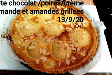 Cliquez pour zoomer ! Tarte poires et chocolat Thermomix par sangria1950