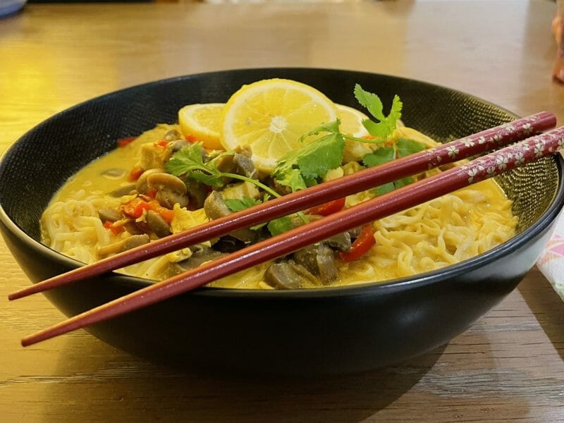 Cliquez pour zoomer ! Ramen thaï au poulet Thermomix par Carolu82