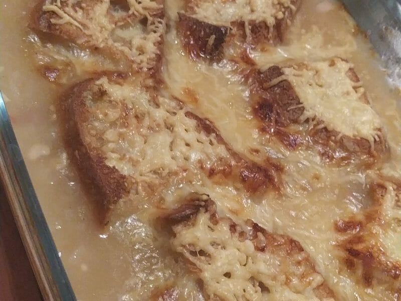 Cliquez pour zoomer ! Gratinée à l’oignon Thermomix par adelinenoel