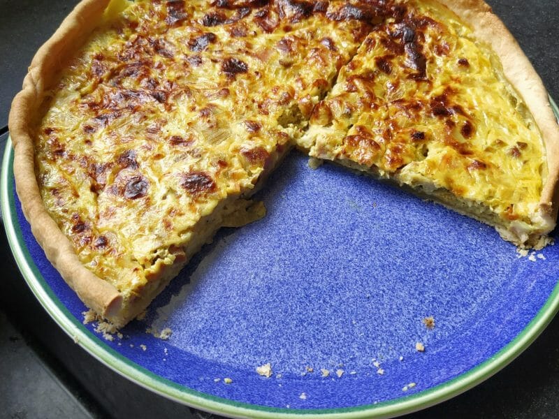 Cliquez pour zoomer ! Tarte fondante aux endives et au curry Thermomix par moun14