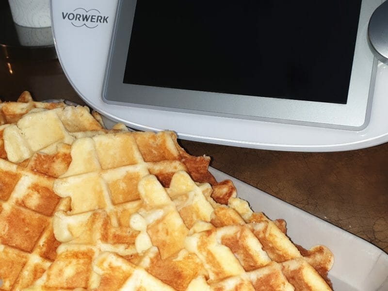 Cliquez pour zoomer ! Gaufres Liégeoises Thermomix par emmasavand