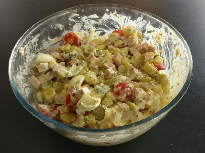 Cliquez pour zoomer ! Salade piémontaise Thermomix par nilsro