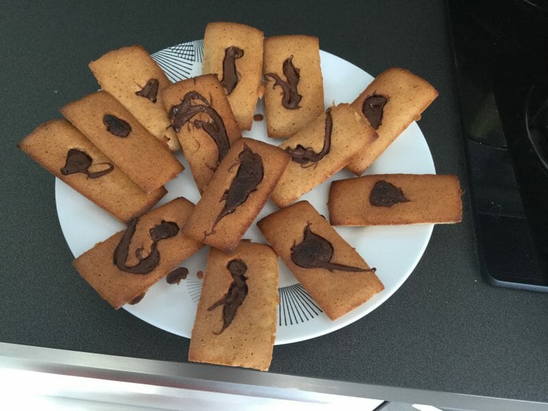 Cliquez pour zoomer ! Financiers au Nutella Thermomix par aline59320
