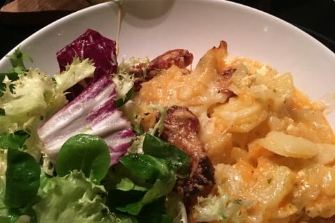 Cliquez pour zoomer ! Gratin de pommes de terre au chorizo Thermomix par mumu1911