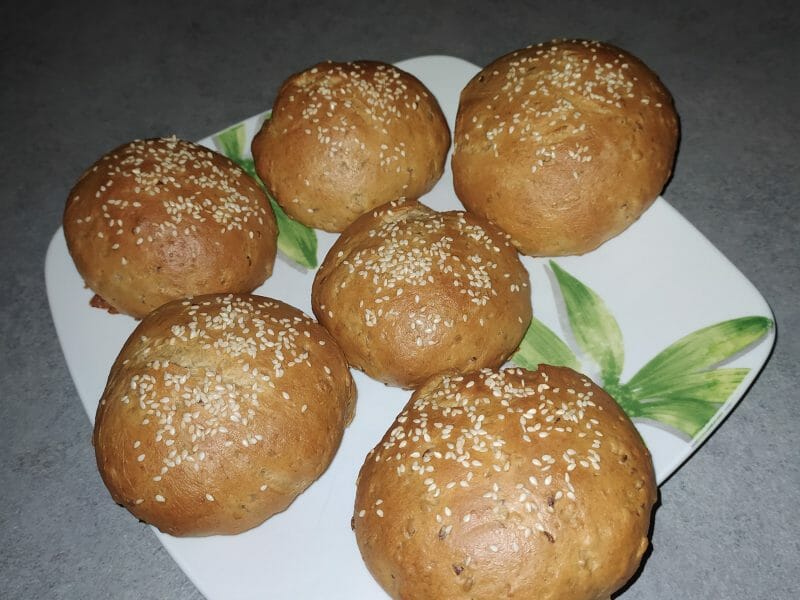 Cliquez pour zoomer ! Buns burger Thermomix par camillette05