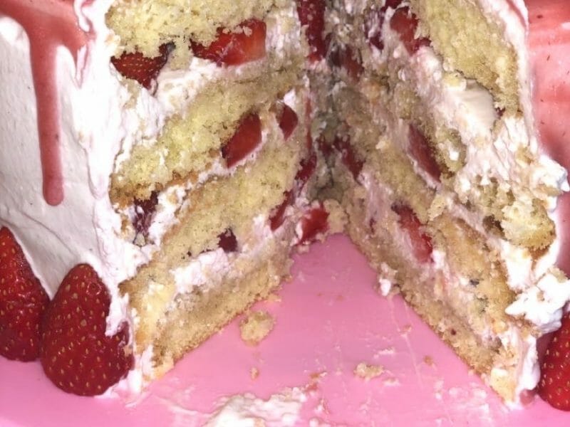 Cliquez pour zoomer ! Layer cake Kinder Bueno Thermomix par kiitchy