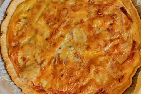 Cliquez pour zoomer ! Quiche fenouil, chèvre et chorizo Thermomix par carojune