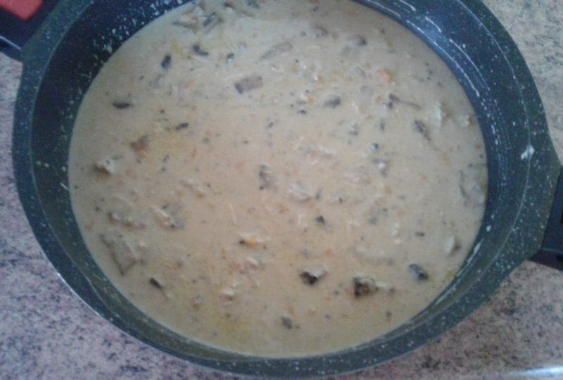 Cliquez pour zoomer ! Blanquette de dinde au bleu d’auvergne Thermomix par Leha