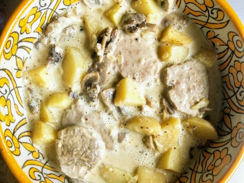 Cliquez pour zoomer ! Filet mignon à la moutarde Thermomix par sosojeannin