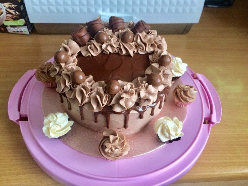 Cliquez pour zoomer ! Layer cake Kinder Bueno Thermomix par anastasia5993