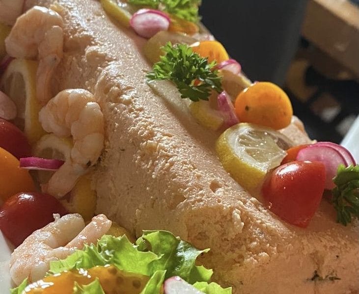 Cliquez pour zoomer ! Terrine de saumon frais et fumé Thermomix par Blondie