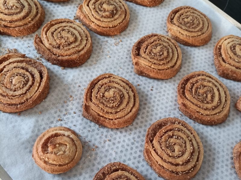 Cliquez pour zoomer ! Spirales amande et cannelle Thermomix par lulidomli
