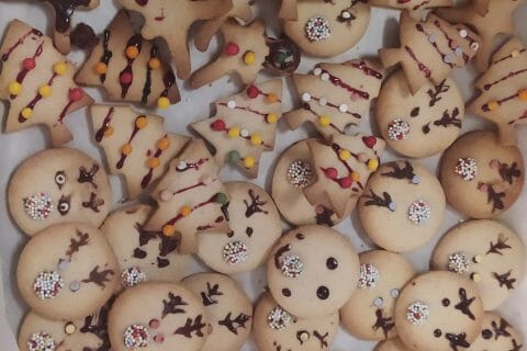 Cliquez pour zoomer ! Sablés rennes de Noël Thermomix par Lilou