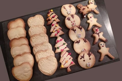Cliquez pour zoomer ! Sablés rennes de Noël Thermomix par Lilou