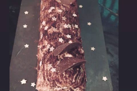 Cliquez pour zoomer ! Bûche Tiramisu Thermomix par Lilou