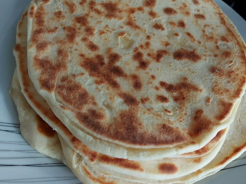 Cliquez pour zoomer ! Naans au fromage Thermomix par Gwenaëlle