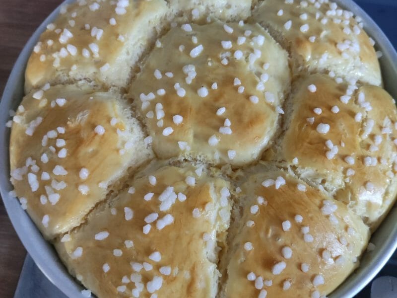 Cliquez pour zoomer ! Brioche Buchty Thermomix par Gwenaëlle