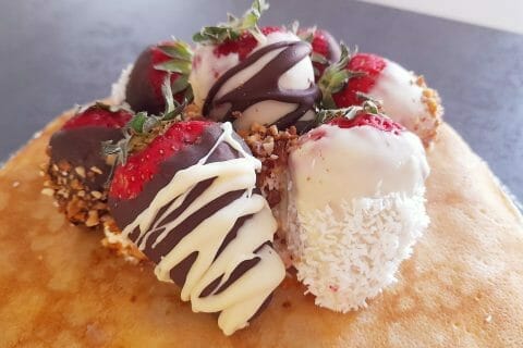 Cliquez pour zoomer ! Gâteau de crêpes à la vanille – Mille crepe cake Thermomix par ana_nas