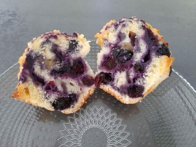 Cliquez pour zoomer ! Muffins aux myrtilles Thermomix par ana_nas