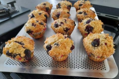 Cliquez pour zoomer ! Muffins aux myrtilles Thermomix par ana_nas