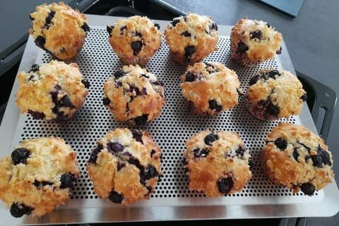 Cliquez pour zoomer ! Muffins aux myrtilles Thermomix par ana_nas
