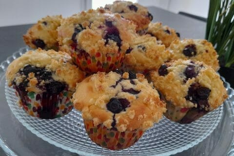 Cliquez pour zoomer ! Muffins aux myrtilles Thermomix par ana_nas