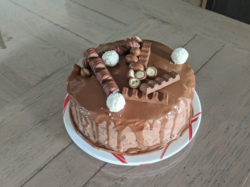 Cliquez pour zoomer ! Layer cake Kinder Bueno Thermomix par sg62152