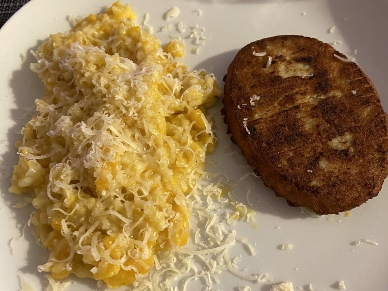 Cliquez pour zoomer ! Risotto butternut et chèvre frais Thermomix par anais_496