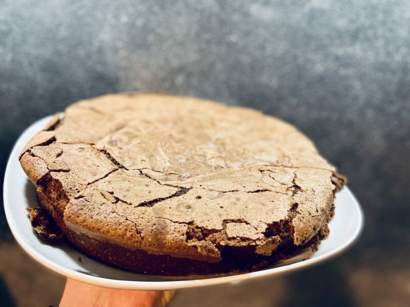 Cliquez pour zoomer ! Gâteau macaroné au chocolat Thermomix par anais_496