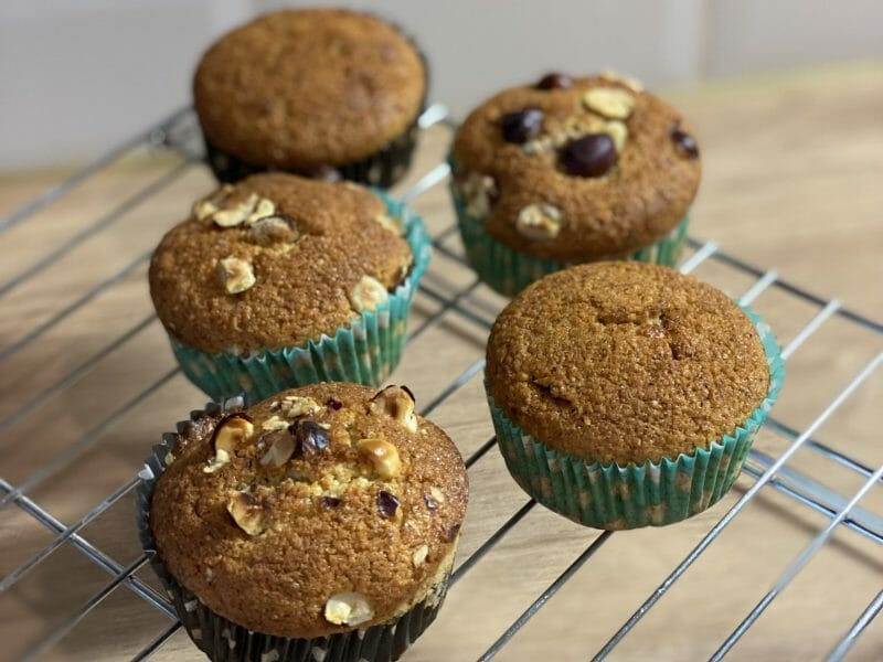 Cliquez pour zoomer ! Muffins aux noisettes Thermomix par She
